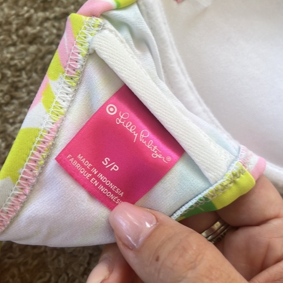 3/$10 Lilly Pulitzer for Target Strapless Bikini Top - Picture 5 of 5